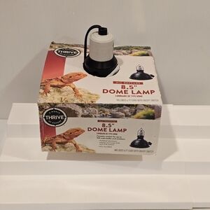 New Thrive 8.5" Dome Lamp 6ft Cord On/Off Switch 150 Watt All Reptiles- New